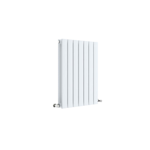Nuie Sloane Satin White 600 x 412mm horizontal double panel radiator