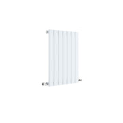 Nuie Sloane Satin White 600 x 412mm horizontal single panel radiator