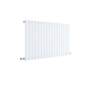 Nuie Sloane Satin White 600 x 992mm horizontal single panel radiator