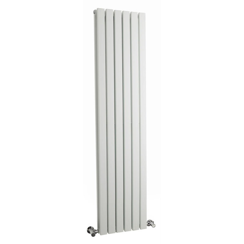 Nuie Sloane White 1500 x 354mm vertical double panel radiator