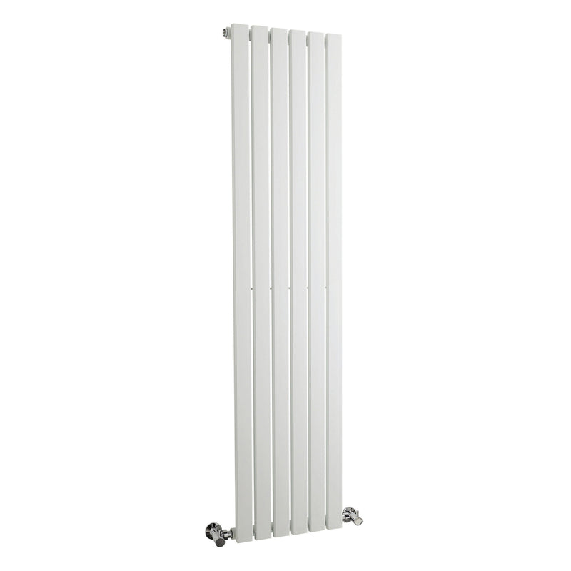 Nuie Sloane White 1500 x 354mm vertical single panel radiator