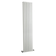 Nuie Sloane White 1800 x 354mm vertical double panel radiator