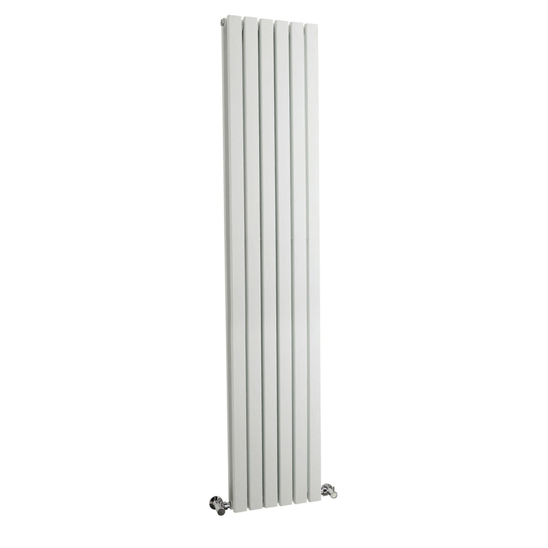 Nuie Sloane White 1800 x 354mm vertical double panel radiator