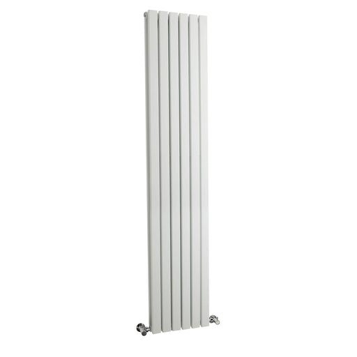 Nuie Sloane White 1800 x 354mm vertical double panel radiator