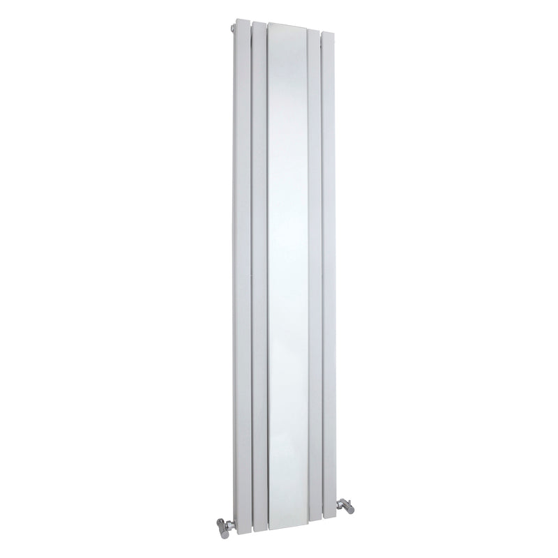 Nuie Sloane White 1800 x 381mm vertical double panel radiator