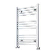 Nuie Square Ladder Chrome 800 x 500mm vertical heated towel rail