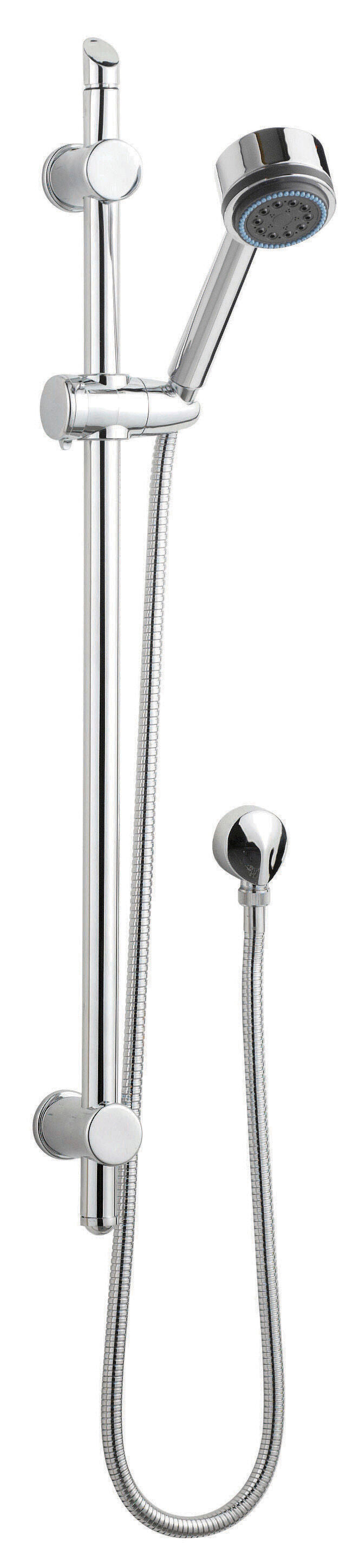 Nuie Chrome Shower Slide Rail Kit — STY042