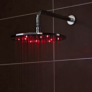 Nuie Chrome Fixed LED Shower Head lifestyle image