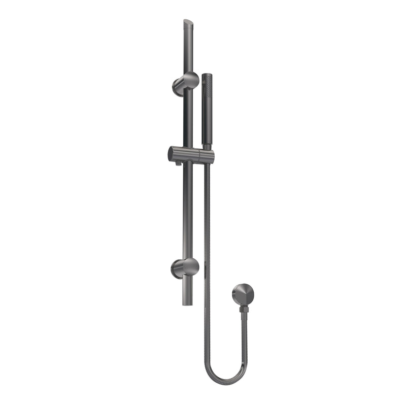 Nuie Brushed Pewter Shower Slide Rail Kit — STY742