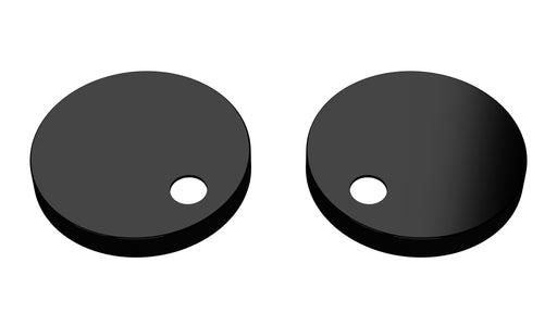 Nuie Toilet Seat Cover Caps Matt Black (TSC401)