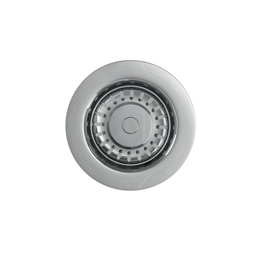 Nuie Top Fix Basket Strainer Kitchen Sink Waste with Overflow in Chrome (PDT-000528)