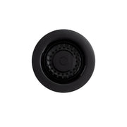 Nuie Top Fix Basket Strainer Kitchen Sink Waste with Overflow in Matt Black (PDT-000740)