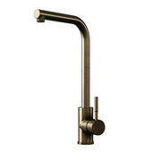 Nuie Top Fix L-Neck Kitchen Tap in Antique Brass (PDT-001334)