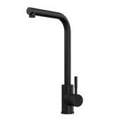 Nuie Top Fix L-Neck Kitchen Tap in Matt Black (PDT-001331)