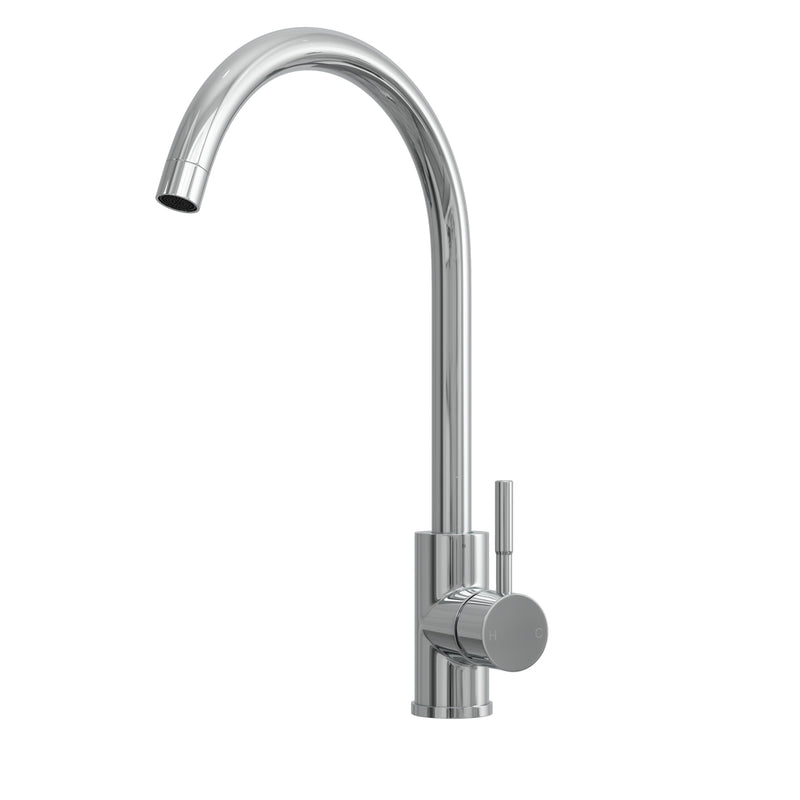 Nuie Top Fix Swan Kitchen Tap in Chrome (PDT-001310)