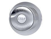 Nuie Traditional Dual Flush Push Button in Chrome (TDPB01)