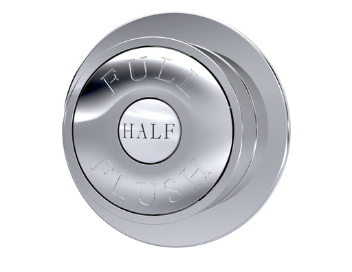 Nuie Traditional Dual Flush Push Button in Chrome (TDPB01)