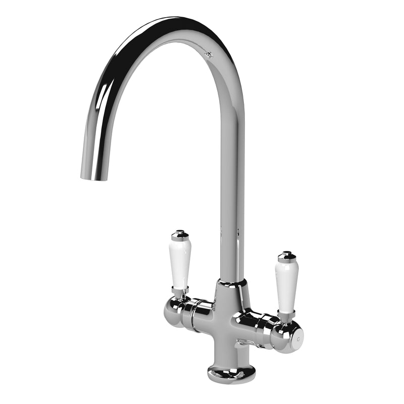 Nuie Traditional Kitchen Mixer Tap Chrome (KB304)
