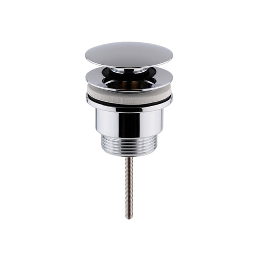 Nuie Universal Push Button Basin Waste in Chrome (EK310)