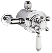 Nuie Victorian Chrome Dual Thermostatic Exposed Shower Valve — A3091E