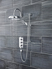 Nuie Victorian Chrome Triple Thermostatic Concealed Shower Valve lifestyle image