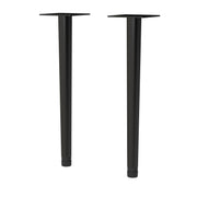 Nuie Wall Hung Vanity Decorative Legset in Matt Black (NFL426)