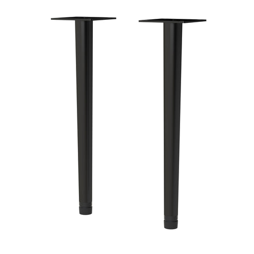Nuie Wall Hung Vanity Decorative Legset in Matt Black (NFL426)