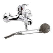 Nuie Wall Mounted Couplings Chrome (X3130)