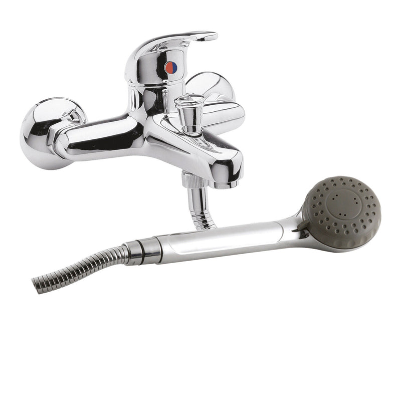 Nuie Wall Mounted Couplings Chrome (X3130)