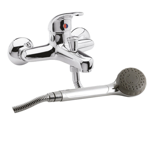 Nuie Wall Mounted Couplings Chrome (X3130)