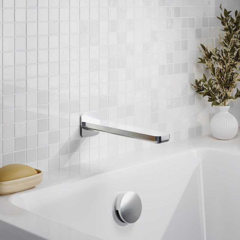 Nuie Windon Bath Spout Chrome lifestyle image