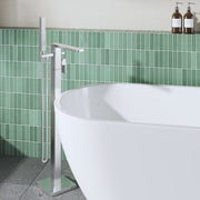 Nuie Windon Freestanding Bath Shower Mixer Chrome lifestyle image