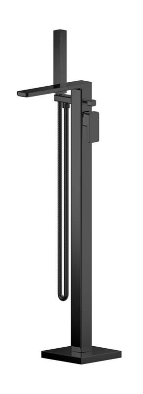 Nuie Windon Freestanding Bath Shower Mixer Matt Black WIN421