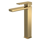 Nuie Windon High Rise Mono Basin Mixer Brushed Brass WIN870