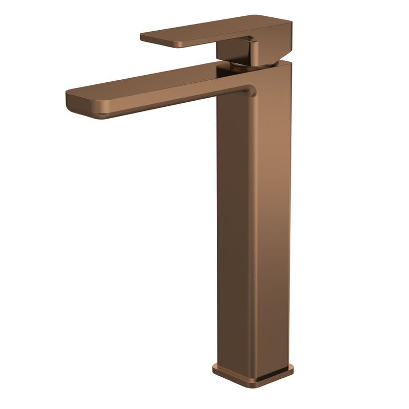 Nuie Windon High Rise Mono Basin Mixer Brushed Bronze WIN1570