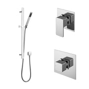 Nuie Windon Chrome 1 Outlet Concealed Thermostatic Shower Valve with Cartridge — SBS127ST1