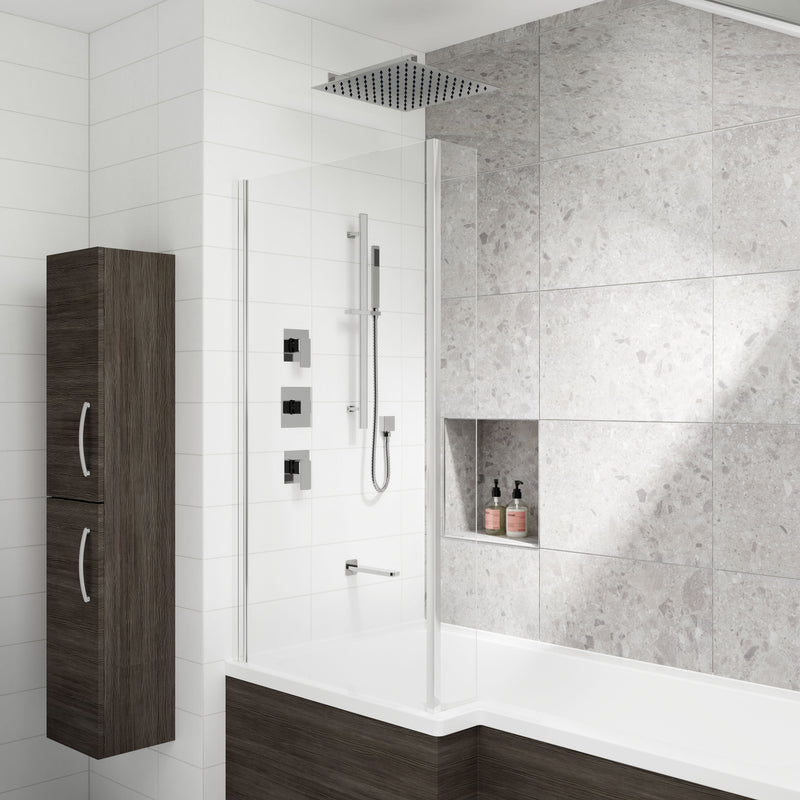 Nuie Windon Chrome 3 Outlet Concealed Shower Valve lifestyle image 1