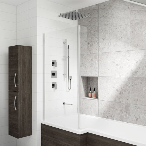 Nuie Windon Chrome 3 Outlet Concealed Shower Valve lifestyle image 1