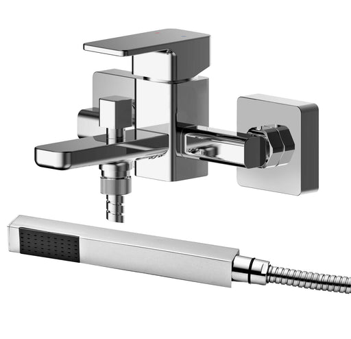 Nuie Windon Wall Mounted Bath Shower Mixer Chrome WIN316