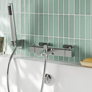 Nuie Windon Wall Mounted Thermostatic Bath Shower Mixer Chrome lifestyle image