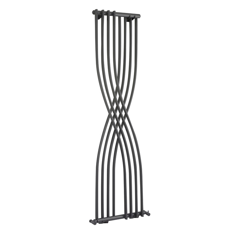 Nuie Xcite Anthracite 1775 x 450mm vertical panel radiator