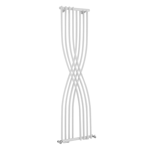 Nuie Xcite High Gloss White 1775 x 450mm vertical panel radiator