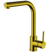 Nuie Zansar Pull Out Kitchen Mixer Tap in Brushed Gold (KZN1605SL)