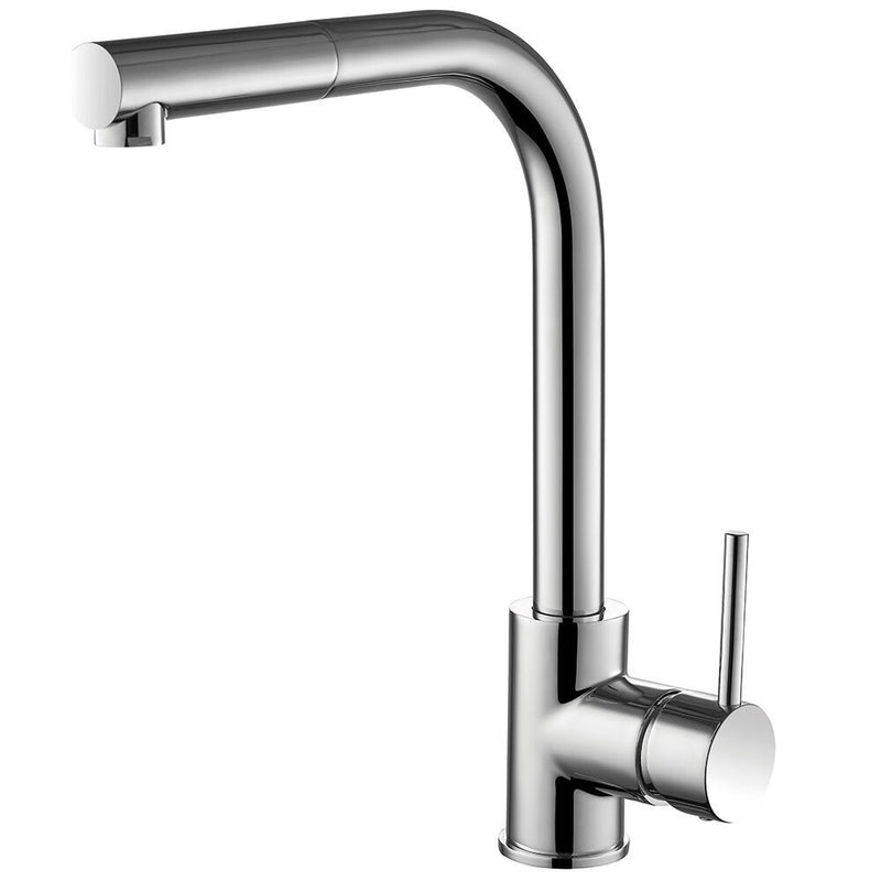 Nuie Zansar Pull Out Kitchen Mixer Tap in Brushed Nickel (KZN605SL)