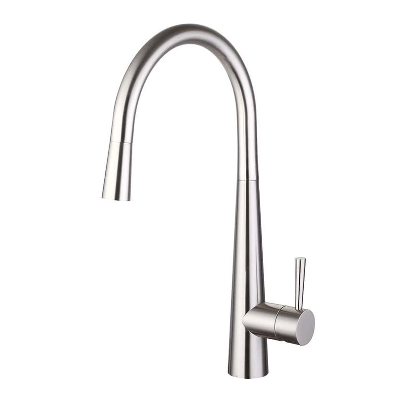Nuie Ziro Pull Out Kitchen Mixer Tap in Chrome (KZR305SL)
