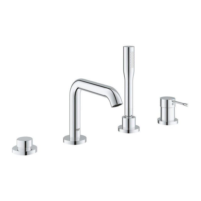 Grohe Essence 4-hole bath shower mixer combination 25251 in StarLight Chrome