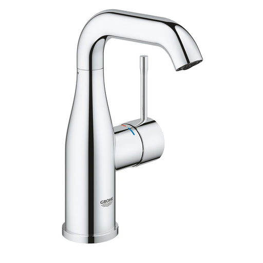 Grohe Essence basin mixer M-Size smooth body 24176 in StarLight Chrome