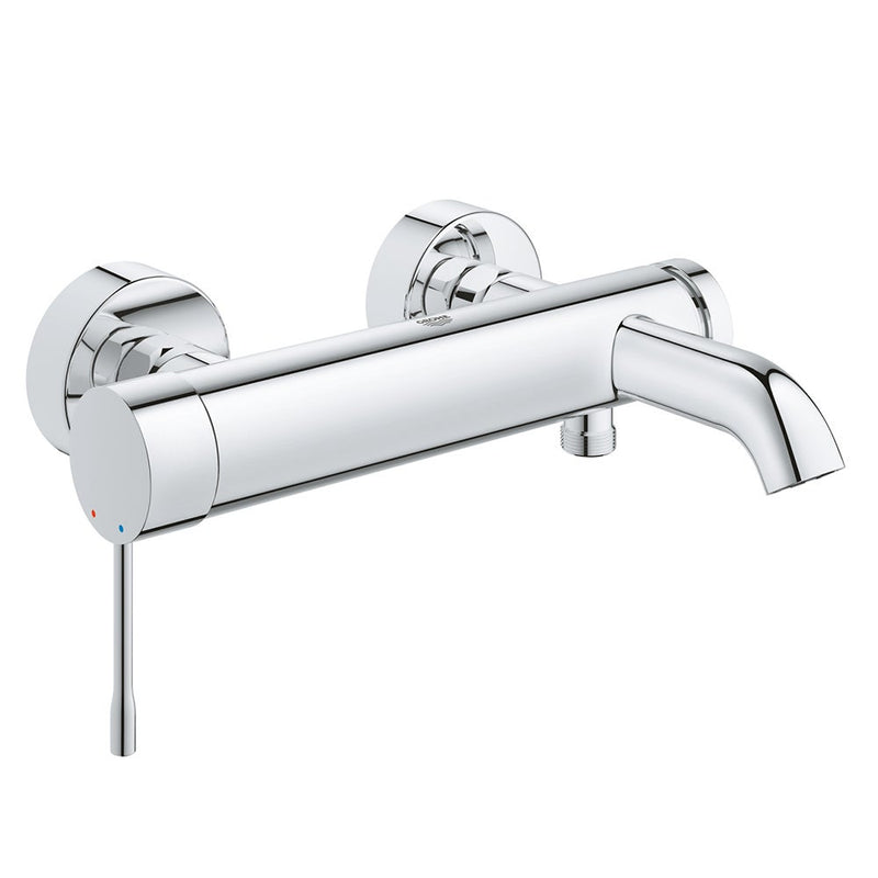 Grohe Essence exposed bath shower mixer 25250 in StarLight Chrome