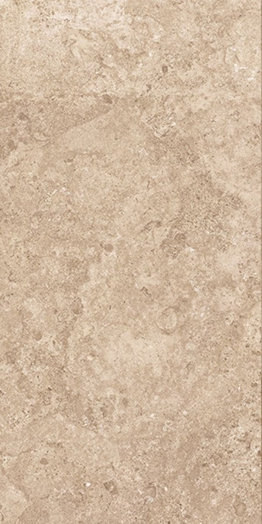 Ocala ivory stone effect matt tile 600x1200mm - view 4
