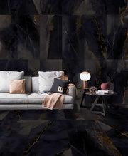 Orlando black onyx effect tile 600x1200mm - view 3